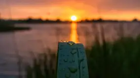 Zachód słońca nad jeziorem Dejgunek, lipiec 2023 r. - zdjęcie 23