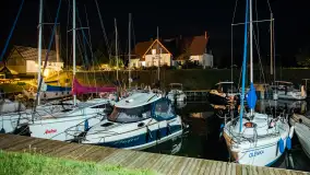 Nocne zdjęcia w porcie Marina Górkło, lipiec 2023 r. - zdjęcie 3