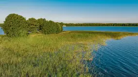 Wschód słońca nad jeziorem Mamry, Stanica Wodna Kietlice, sierpień 2023 r. - zdjęcie 49