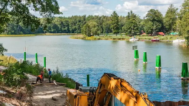 Remont śluzy Guzianka I, sierpień 2023 r. - zdjęcie 5