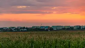 Zachód słońca w okolicach Wopławek i Kętrzyna - zdjęcie 25