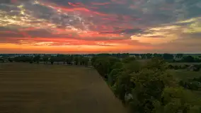 Zachód słońca w okolicach Wopławek i Kętrzyna - zdjęcie 27