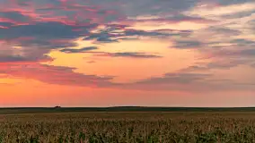 Zachód słońca w okolicach Wopławek i Kętrzyna - zdjęcie 15