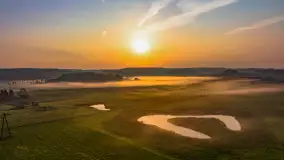 Wschód słońca we wsi Pożarki, wrzesień 2023 r. - zdjęcie 27