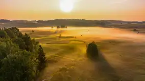 Wschód słońca we wsi Pożarki, wrzesień 2023 r. - zdjęcie 40