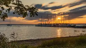 Sierpniowy wieczór i zachód słońca nad Darginem - zdjęcie 15