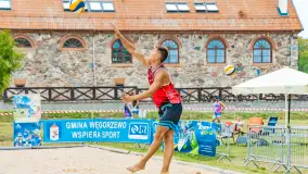 Otwarte Mistrzostwa Węgorzewa w Siatkówce Plażowej Mężczyzn - Sztynort 2023 - zdjęcie 33