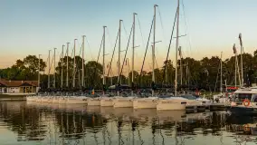 Zachód słońca w Sztynorcie na kilkunastu zdjęciach, wrzesień 2023 r. - zdjęcie 17