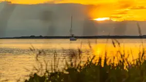 Sierpniowy zachód słońca nad Darginem, Sun Bila Pieczarki - zdjęcie 13