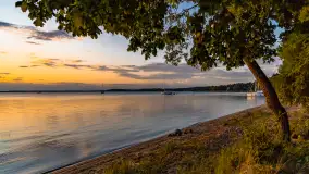 Sierpniowy zachód słońca nad Darginem, Sun Bila Pieczarki - zdjęcie 4