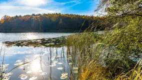 Złota mazurska jesień w Mrągowie nad jeziorem Juno - zdjęcie 27