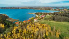 Jesień w Ogonkach i Ognistym Ptaku widoczna z lotu mewy - zdjęcie 16