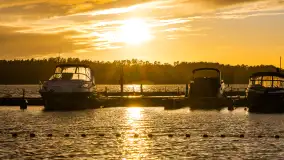 Zachód słońca nad jeziorem Bełdany, Mazurski Raj - zdjęcie 21