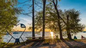 Wrześniowy zachód słońca nad jeziorem Dargin - zdjęcie 13