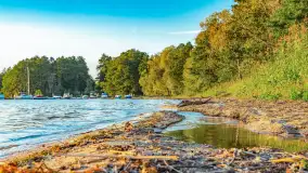 Wrześniowy zachód słońca nad jeziorem Dargin - zdjęcie 3