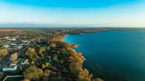 Ekomarina Giżycko i Niegocin przed zachodem słońca, listopad 2023 r. - zdjęcie 16