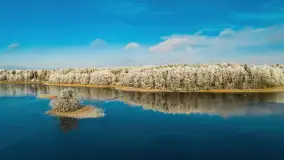 Zimowa wersja Mazur w okolicach Łabędziego Ostrowia i jeziora Kisajno - zdjęcie 6