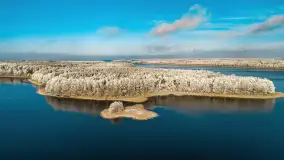 Zimowa wersja Mazur w okolicach Łabędziego Ostrowia i jeziora Kisajno - zdjęcie 14