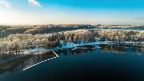 Zimowa wersja Mazur w okolicach Łabędziego Ostrowia i jeziora Kisajno - zdjęcie 67