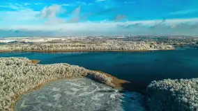 Zimowa wersja Mazur w okolicach Łabędziego Ostrowia i jeziora Kisajno - zdjęcie 29