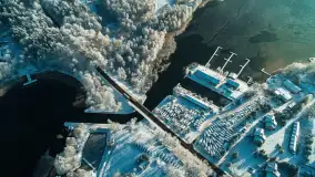 Zimowa wersja Mazur w okolicach Łabędziego Ostrowia i jeziora Kisajno - zdjęcie 62