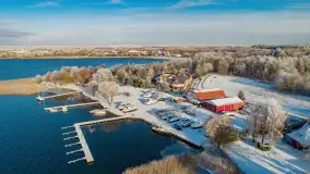 Zimowe Mazury nad jeziorem Święcajty w Ogonkach, listopad 2023 r. - zdjęcie 15