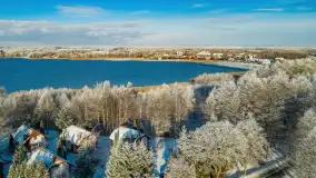 Zimowe Mazury nad jeziorem Święcajty w Ogonkach, listopad 2023 r. - zdjęcie 20