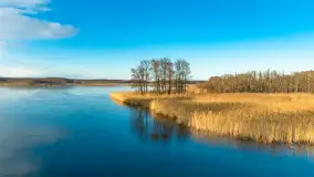 Most Sztynorcki, jeziora Dargin i Kirsajty w zimowej odsłonie, listopad 2023 r. - zdjęcie 16