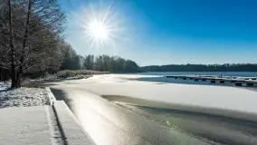 Port w Sztynorcie w zimowej odsłonie pod koniec listopada 2023 r. - zdjęcie 26