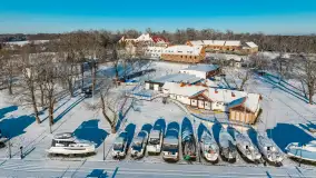 Port w Sztynorcie w zimowej odsłonie pod koniec listopada 2023 r. - zdjęcie 22