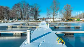 Port w Sztynorcie w zimowej odsłonie pod koniec listopada 2023 r. - zdjęcie 17