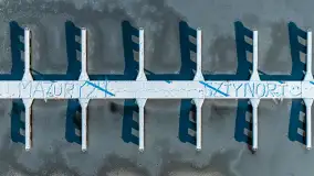 Port w Sztynorcie w zimowej odsłonie pod koniec listopada 2023 r. - zdjęcie 32