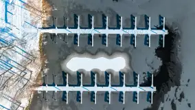 Port w Sztynorcie w zimowej odsłonie pod koniec listopada 2023 r. - zdjęcie 8