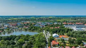 Wiosenne zdjęcia Kętrzyna z lotu ptaka, koniec maja 2023 r. - zdjęcie 6