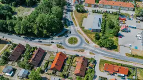 Wiosenne zdjęcia Kętrzyna z lotu ptaka, koniec maja 2023 r. - zdjęcie 4