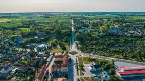 Wiosenne zdjęcia Kętrzyna z lotu ptaka, koniec maja 2023 r. - zdjęcie 9