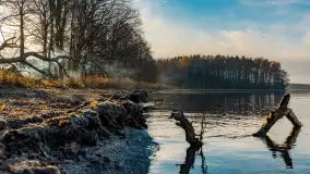 Jesienny biwak ekipy Mazury24 nad Darginem, listopad 2023 r. - zdjęcie 9