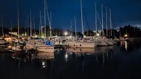 Nocne zdjęcia z mazurskich portów, sezon 2023 - zdjęcie 6