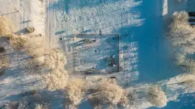 Zimowy poranek w okolicach Wopławek k/Kętrzyna - zdjęcie 32