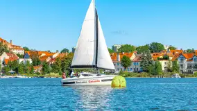 Regaty Enea Cup, jezioro Ryńskie, wrzesień 2023 r. - zdjęcie 14