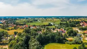 Zdjęcia Mazur z lotu ptaka na różnych ujęciach, sezon 2022 r. - zdjęcie 43