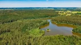 Zdjęcia Mazur z lotu ptaka na różnych ujęciach, sezon 2022 r. - zdjęcie 44