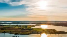 Zdjęcia Mazur z lotu ptaka na różnych ujęciach, sezon 2022 r. - zdjęcie 14