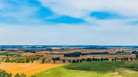 Zdjęcia Mazur z lotu ptaka na różnych ujęciach, sezon 2022 r. - zdjęcie 24