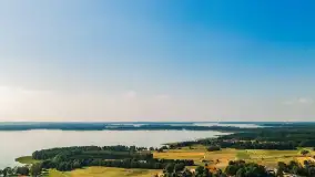 Zdjęcia Mazur z lotu ptaka na różnych ujęciach, sezon 2022 r. - zdjęcie 45