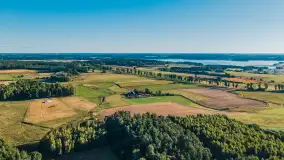 Mix zdjęć Mazur z lotu ptaka, sezon 2023 r. - zdjęcie 14