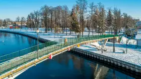 Zimowy Pisz na ujęciach z drona, styczeń 2024 r. - zdjęcie 8