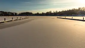 Stranda w mrozie i śniegu, styczeń 2024 r. - zdjęcie 17