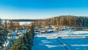 Różne miejsca na Mazurach na zimowych zdjęciach z drona, styczeń 2024 r. - zdjęcie 12