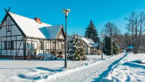 Jezioro Bełdany i Mazurski Raj w zimowej scenerii, styczeń 2024 r. - zdjęcie 4